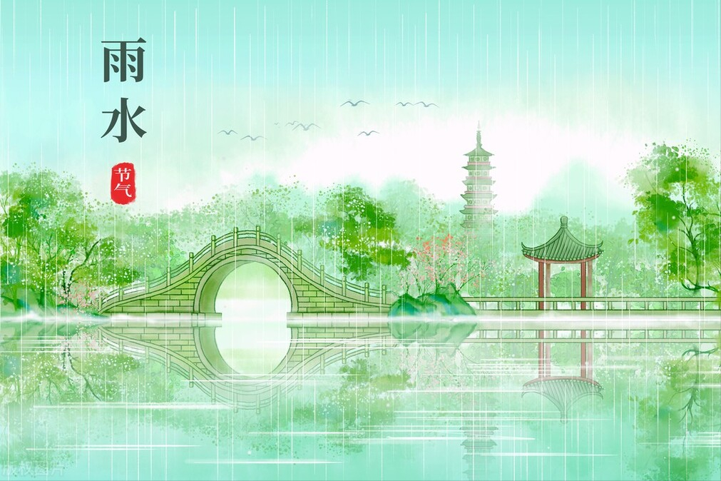 雨水节气朋友圈文案简短温馨(适合雨水节气发朋友圈的句子)