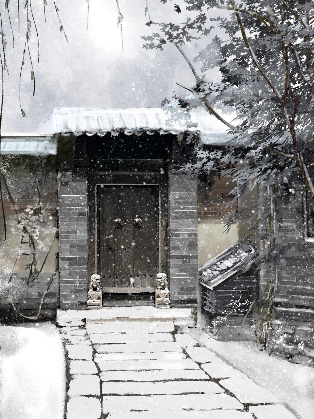 大雪诗句经典名句大全带图片(描写大雪的经典诗句)