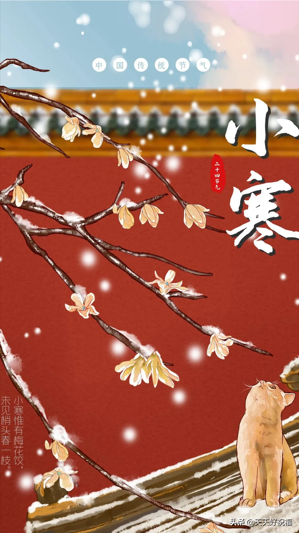 小寒朋友圈说说的好句子大全(关于小寒的朋友圈文案图片大全)