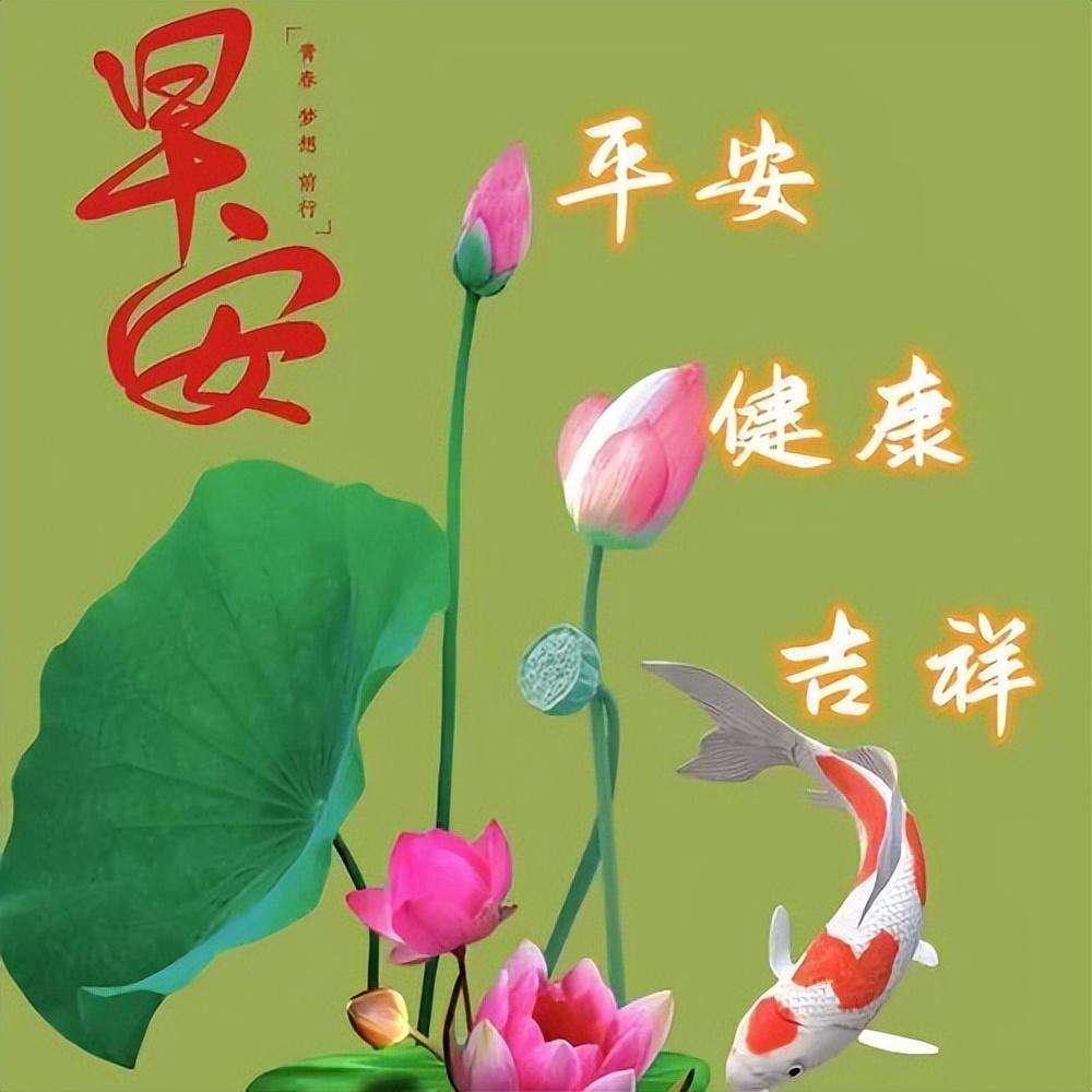 早上好真诚问候语,一声早安,平安吉祥