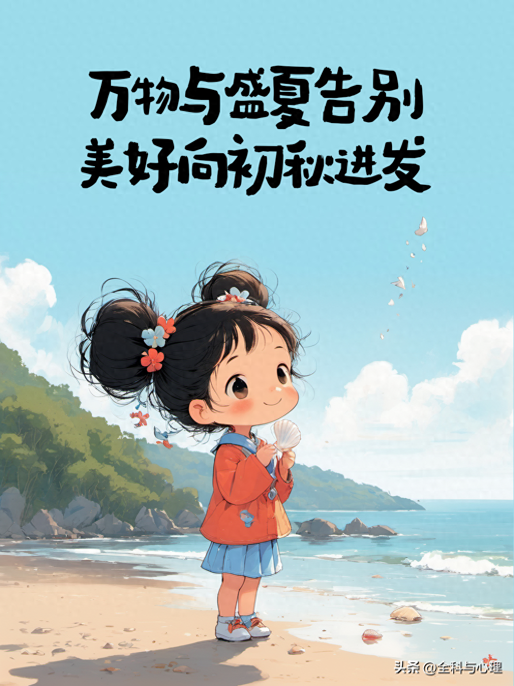 立秋文案短句9句,才感盛夏,忽而立秋