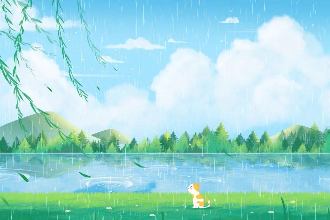 赞美谷雨的诗句30句,雨落生百谷,万物皆可期